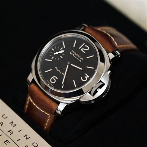 panerai luminor men's watch|pre owned panerai luminor marina.